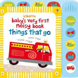 Carte sonora Baby’s very first noisy book things that go
