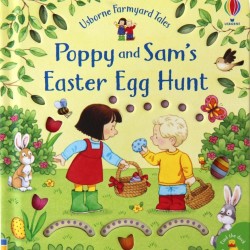 Easter egg hunt, usborne, carte petru bebelusi, cartonata si frumos ilustrata