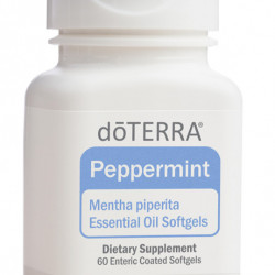 Peppermint softgel, 60 capsule cu ulei de menta piperita, doterra