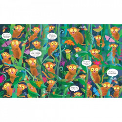 Puzzle "In the jungle puzzle book and jigsaw", 5 ani+, Usborne