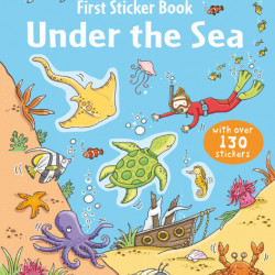 Under the sea sticker book, 3+, Usborne