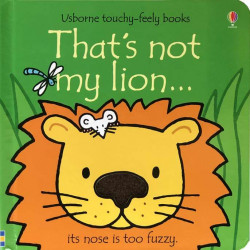 Carte senzorială, That’s not my Lion, usborne