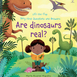 Lift-the-flap Very First Questions and Answers Are Dinosaurs Real? Katie Daynes, Usborne, 3+
