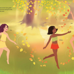 Sticker Dolly Dressing Dancing Fairies