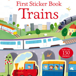 Trains first sticker book, Usborne