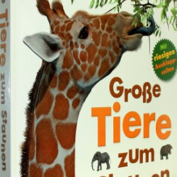 Carte in limba germana, cu animale uriase, Große Tiere zum Staunen, 4+, dK