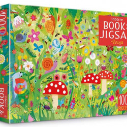 Carte și puzzle, Bugs puzzle book and jigsaw, usborne