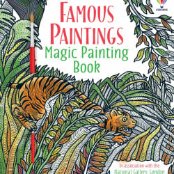 Famous Paintings Magic Painting Book, Rosie Dickins, Usborne