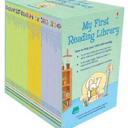 O colectie impresionanta, My first reading library, 50 de carti cu povesti pentru copii in limba engleza, usborne