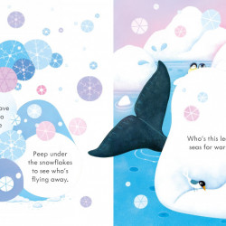 Peep Inside Snowy Places, Usborne, 3+
