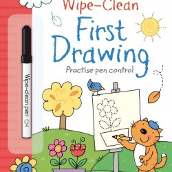 Wipe-clean first drawing