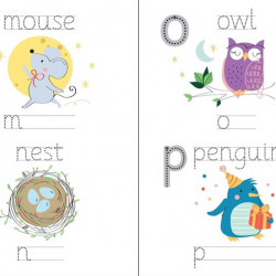 Carte de tip scrie și șterge la nesfârșit Little wipe-clean alphabet