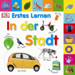 Carte in limba germana, primele cuvinte, Erstes Lernen : In der stadt, DK, 12+