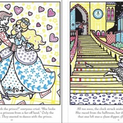 Carte magica de pictat doar cu apa, Magic painting Cinderella, usborne