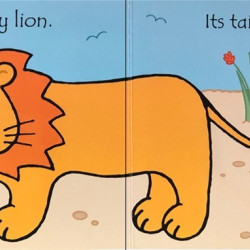 Carte senzorială, That’s not my Lion, usborne