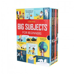 Colectie 5 carti Usborne Big Subjects For Beginners 5 Books Collection Box Set, Louie Stowell, 8+