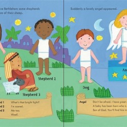 Little first stickers Nativity Play
