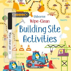 Wipe-clean building site activities
