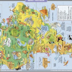 Carte cu multe clapete pentru copii curiosi, Lift the flap picture atlas, usborne