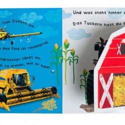 Carte in limba germana, cu sunete si clapete, Klang-Klappenbuch, Auf dem Bauernhof, dK