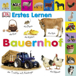 Carte in limba germana, primele cuvinte, Erstes Lernen : Bauernhof, DK, 12+