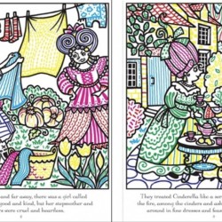 Carte magica de pictat doar cu apa, Magic painting Cinderella, usborne