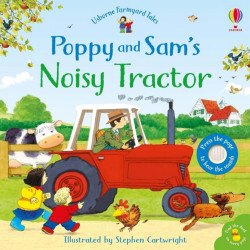 Carte sonora Poppy and Sam's Noisy Tractor, Usborne