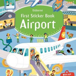 First sticker book airport, usborne