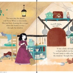 Peep inside a fairy tale: snow white and the seven dwarfs, carte cu multe clapete, usborne