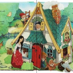 Carte 3D, pop-up "Snow White and the Seven Dwarfs", Alba ca zăpada si cei șapte pitici, Usborne