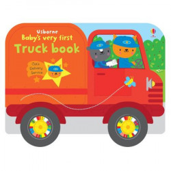 Carte "Baby's very first truck book", 1 an +, Usborne