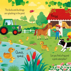 Carte si 3 puzzle-uri, Book and 3 Jigsaws: On the Farm Sam Taplin