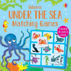 Joc educativ, Under the Sea Matching Games, Usborne, 2+