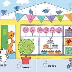 Carte cu marker de tip "scrie si sterge", Wipe-clean 123, Usborne