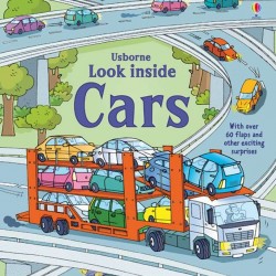 Carte cu multe clapete pentru copii curiosi, Look inside cars