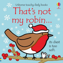 Carte senzoriala, touchy feely, That's not my robin, usborne