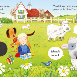 Finger puppet book, Poppy and Sam and the Lamb, Sam Taplin