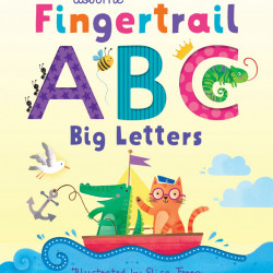 Fingertrail ABC Big Letters, Usborne, 1+