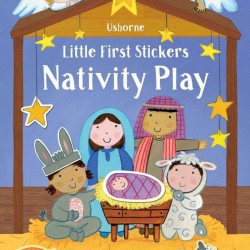 Little first stickers Nativity Play
