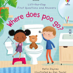 Where Does Poo Go? - Katie Daynes, Usborne, 4+