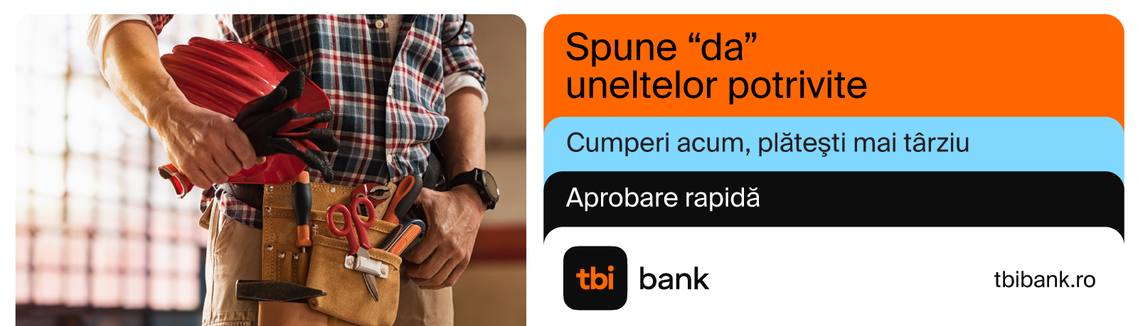 TBI Bank - plată în rate