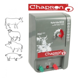 Aparat gard electric Hybride H32 cu alimentator pentru animale domestice si salbatice 220V/12V 3.2J Chapron(alimentator 220v inclus)
