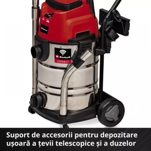 Aspirator fara fir umed/uscat Einhell TP-VC 36/30 S Auto-Solo 2347143 - Img 7