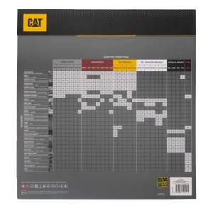 Disc diamantat CAT segmentat pentru materiale dure, 350 mm, 600 PRO, Model DA33012 - Img 3