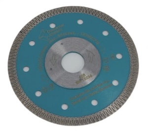 Disc pt. ceramiică dură, porțelan dur și gresie dură DiamantatExpert Super Premium 125x22.2 mm - DXDH.3901.125