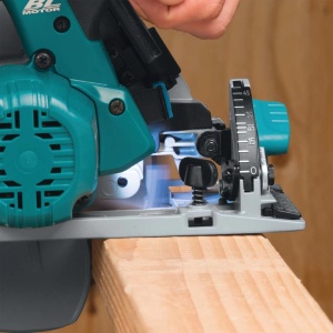 Fierăstrău circular fara acumulator LXT 18V, 165 mm, Makita DHS680Z - Img 5