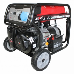 Generator de curent SENCI SC6000E TOP putere maxima 5,5 kW 230V pornire electrica si roti - Img 2