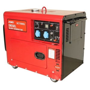 Generator de curent SENCI SC7500Q-ATS, Putere max. 6.0 kW, 230V, AVR, motor Diesel - Img 3