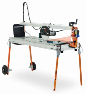 Mașină de tăiat gresie, faianță si plăci BATTIPAV CLASS PLUS 1300S cu laser și roți 130cm, 1.4kW - Battipav-661351