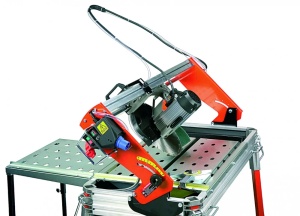 Mașină de tăiat marmură, granit BATTIPAV SUPREME 260S cu laser si roti 60cm, 2.2kW - Battipav-82601 - Img 2